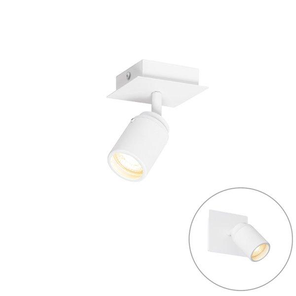 Modern fürdőszoba spotlámpa fehér négyzet alakú IP44 - Ducha