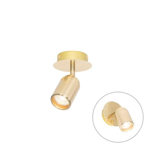 Modern fürdőszoba spotlámpa sárgarézzel IP44 - Ducha
