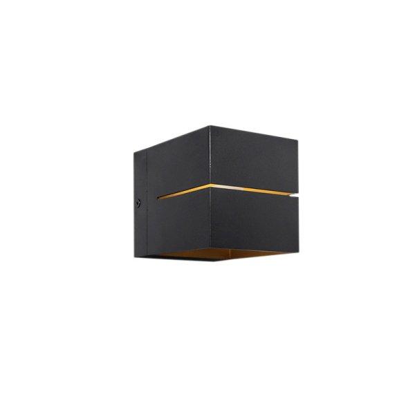 4 db-os falilámpa szett fekete arannyal 9,7 cm - Transfer Groove