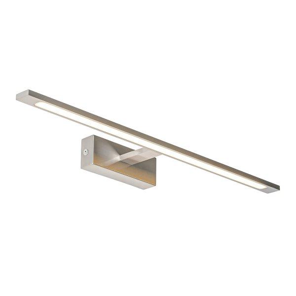 Acél fali lámpa 62 cm LED-del IP44 - Jerre