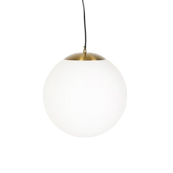 Skandináv függőlámpa opál üvegből 40 cm - Ball 40