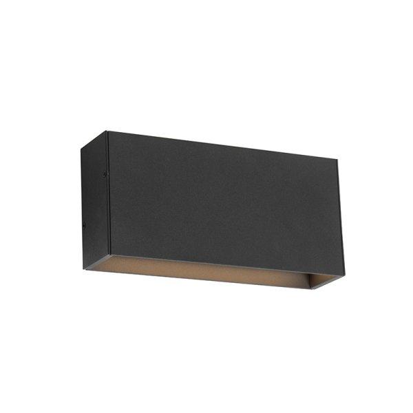 Modern fali lámpa antracit színben, beépített LED-del, IP54 - Spector
