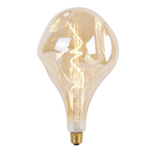 E27 szabályozható LED izzó PS160 arany 6W 340lm 1800K