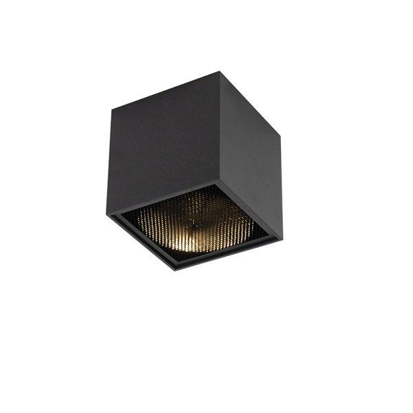 Design mennyezeti spotlámpa fekete - Box Honey
