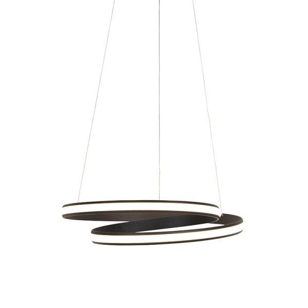 Design lógólámpa fekete 55 cm LED-del - Rowan