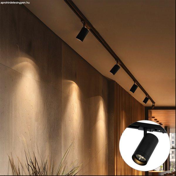 Modern sínrendszer 5 spotlámpával, fekete, 1 fázisú GU10 70mm - Iconic
Jeana Luxe