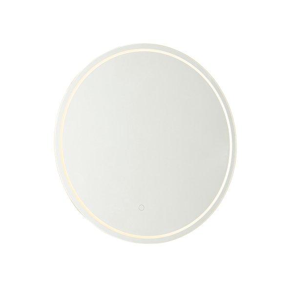 Modern fürdőszobai tükör 60 cm LED-del és érintős dimmerrel - Sebas