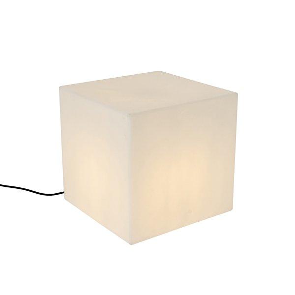 Modern kültéri lámpa fehér 38 cm négyzet alakú IP44 - Nura