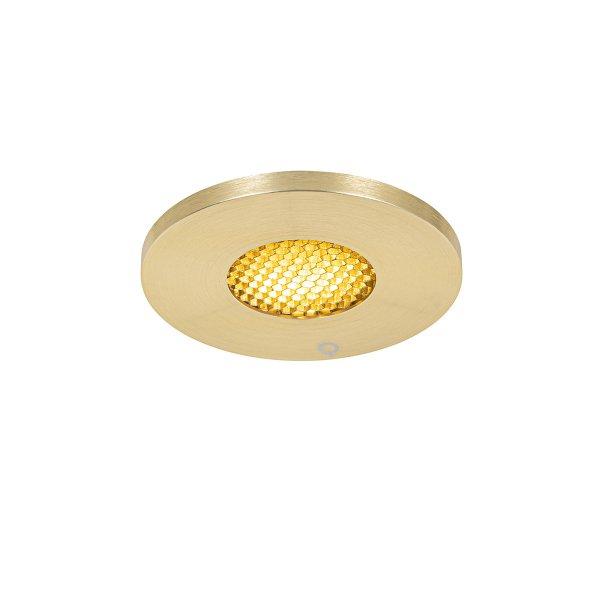 Modern fürdőszobai beépített spotlámpa arany IP54 - Shed Honey