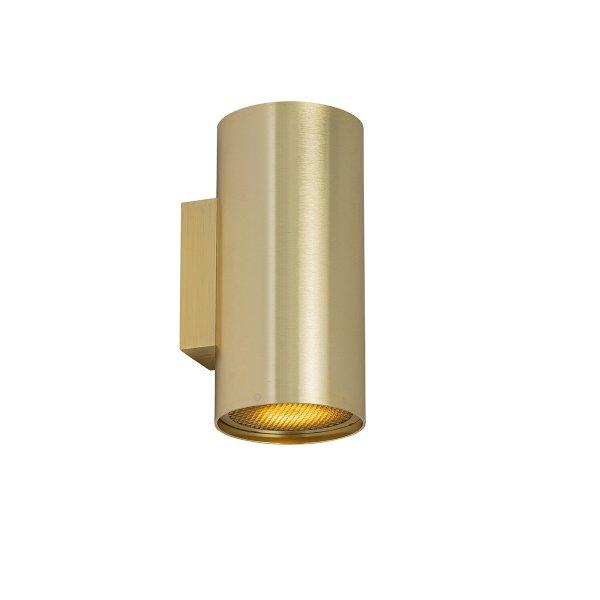 Design fali lámpa arany kerek 2-lámpás - Sab Honey