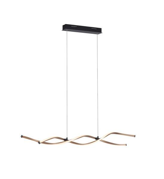 Design lógólámpa arany, beépített LED-del, fényerőszabályzóval - Zina