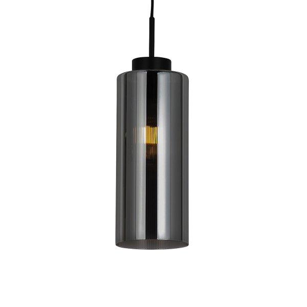 Art Deco lógólámpa fekete füstüveggel - Laura