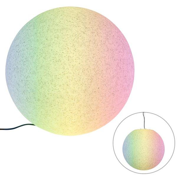 Okos kültéri lámpa szürke 56 cm IP65 LED-del - Nura