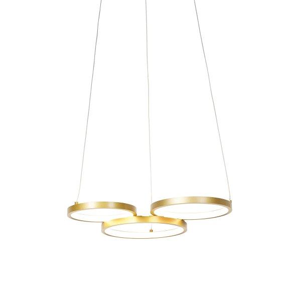 Arany lógólámpa LED-del, 3 fokozatú dimmerrel, 3 lámpás - Rondas