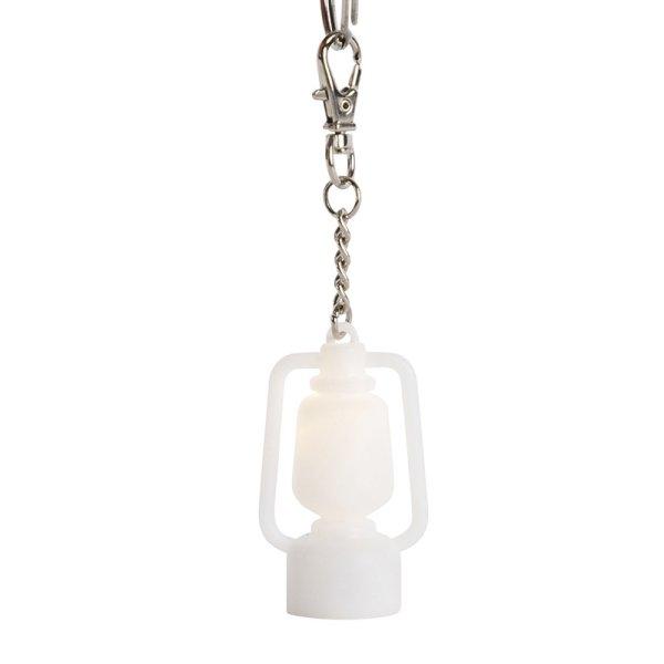 Design kulcstartó fehér LED-del - Storm