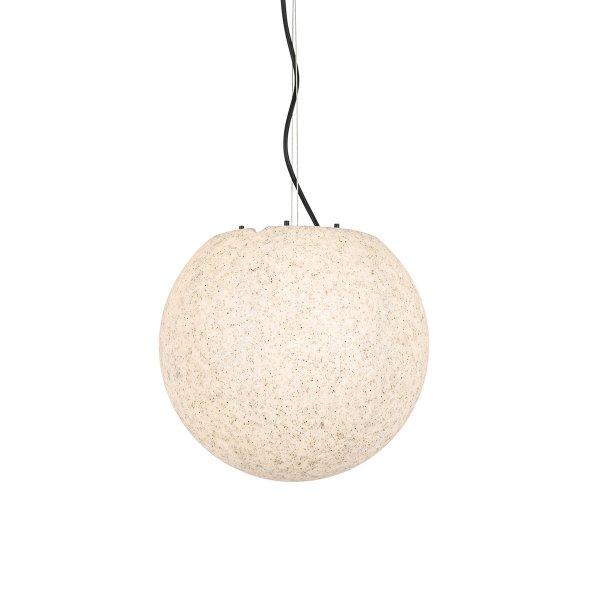 Modern kültéri lógólámpa szürke 35 cm IP65 - Nura