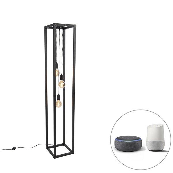 Okos állólámpa fekete 3-lámpás, Wi-Fi-vel G95 - Big Cage