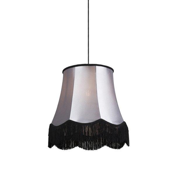 Retro lógólámpa fekete szürkével 45 cm - Granny