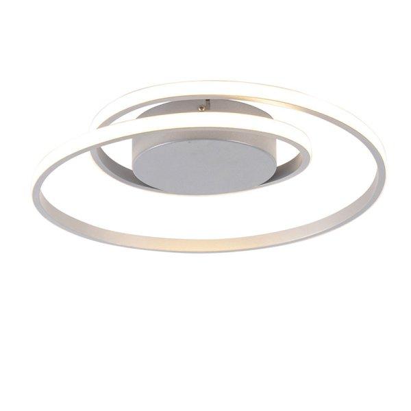 Design mennyezeti lámpa acélból, beépített LED-del, 3 fokozatú
fényerő-szabályzóval - Krula