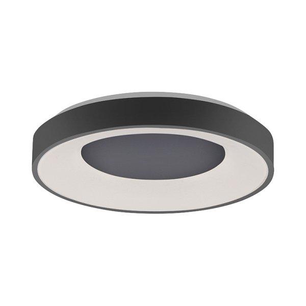 Modern mennyezeti lámpa sötétszürke, LED-del, 3 fokozatú
fényerő-szabályozóval - Steffie