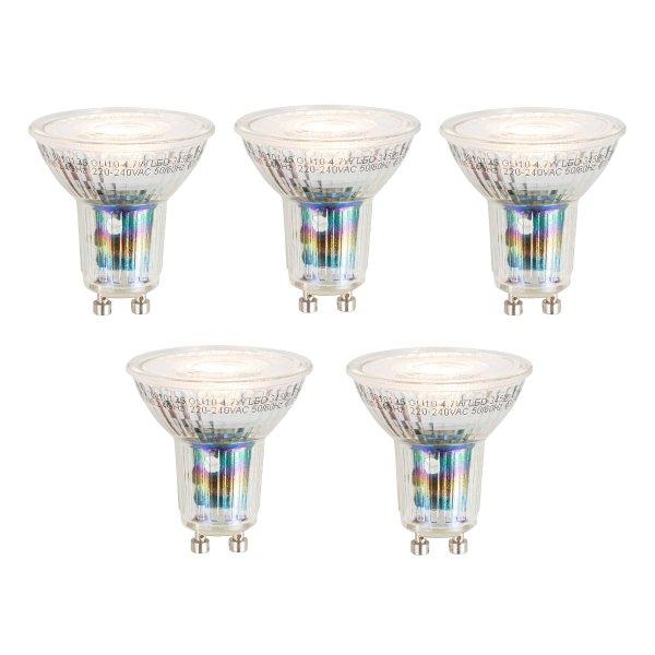 5 darabos Smart GU10 50mm-es dimmelhető LED izzókészlet 4,7W 345 lm
2700-6500K