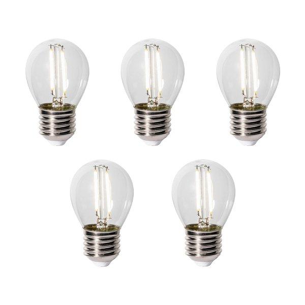 5 db E27 LED lamp P45 Sensor LUX 3W 250 lm 3000K