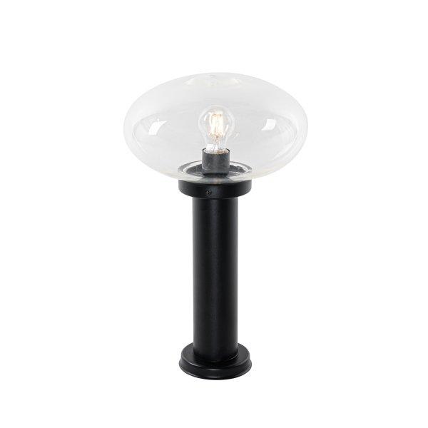 Modern kültéri oszloplámpa fekete 50 cm - Elly
