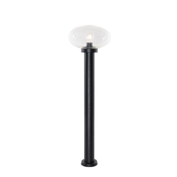 Modern kültéri oszloplámpa fekete 100 cm - Elly