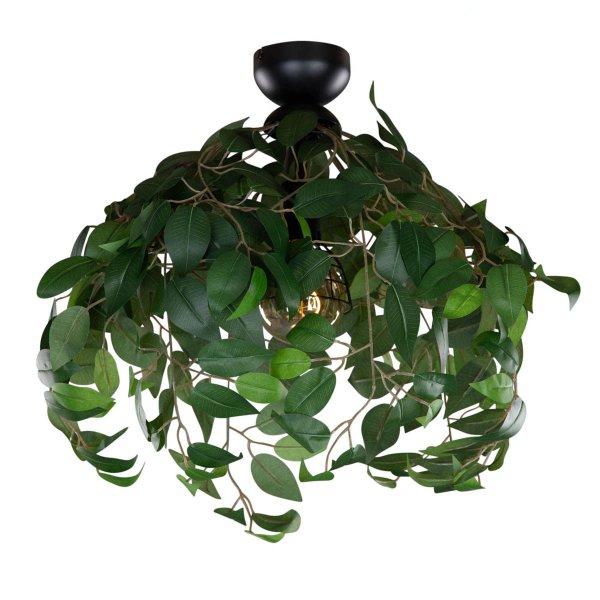 Bohemian plafondlamp groen - Leavy