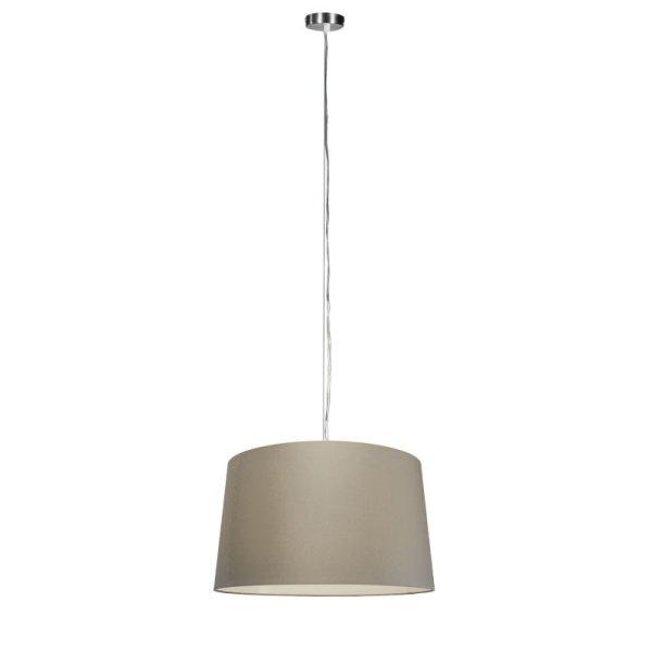 Modern függőlámpa acélból árnyékolóval 45 cm taupe - Cappo 1