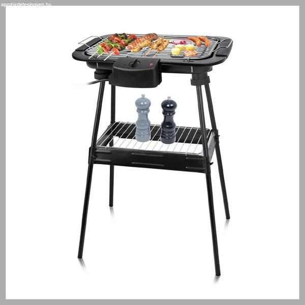 Elektromos barbeque grill lábakkal holm0731