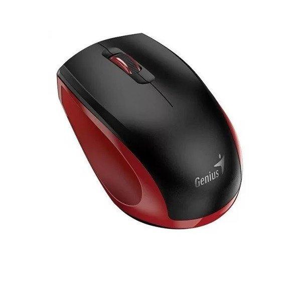 Genius Egér - NX-8006S (Vezeték nélküli, rádiós 2,4GHz, USB, 3 gomb, DPI,
piros)