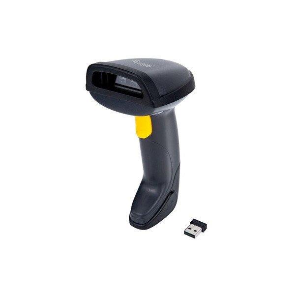 Equip Asztali Vonalkód olvasó - 351029 (2D, állványal, vezeték nélküli:
2,4 Ghz+Bluetooth, fekete)