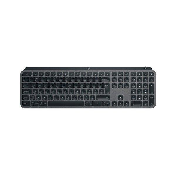 Logitech MX Keys S lézergravírozott magyar kiosztású grafitszürke vezeték
nélküli billentyűzet