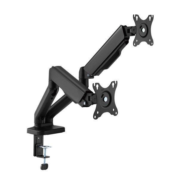 Sbox LCD-S024-2 17"-32" dönthető, forgatható asztali dual monitor
tartó konzol