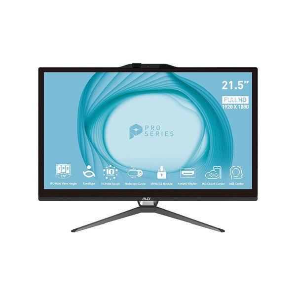 MSI Business PRO AP222T 13M-229 21,5"FHD Touch/Core
i5-13400/8GB/512GB/fekete All-in-One asztali számítógép