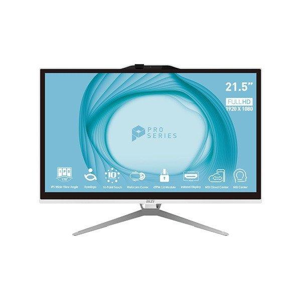 MSI Business PRO AP222T 13M-230 21,5"FHD Touch/Core
i5-13400/8GB/512GB/fehér All-in-One asztali számítógép