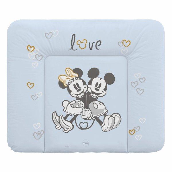 Ceba Pelenkázólap, puha nagy 85x72 cm - Mickey&Minnie kék
