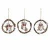 Karcsonyfagmb DKD Home Decor Fa (3 pcs) (14 x 1 x 18 cm) M