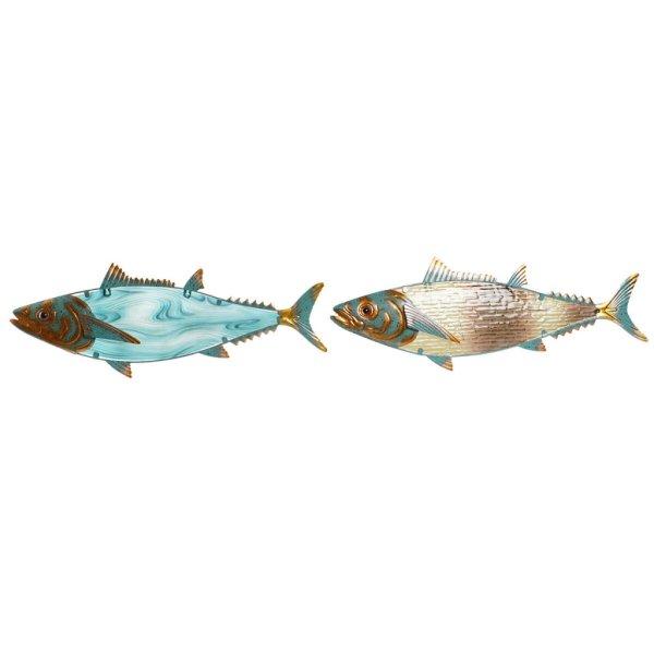 Fali Dekoráció Home ESPRIT Kék Többszínű Aranysàrga Hal Mediterrán 70 x
4,5 x 25,5 cm (2 egység) MOST 46367 HELYETT 27135 Ft-ért!