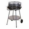 Szn barbecue kerekekkel Grill Fekete  51 cm MOST 45153 HEL