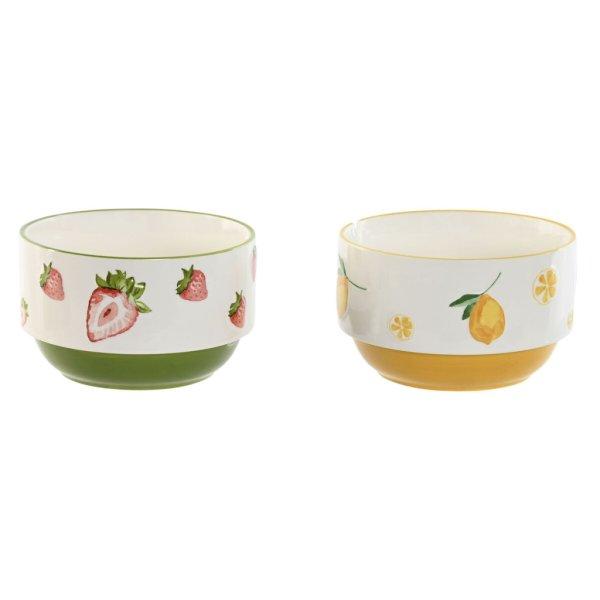 Tál Home ESPRIT Sárga Piros Zöld Porcelán modern 600 ml 15,3 X 15,3 X 9 cm
(2 egység) MOST 14595 HELYETT 8739 Ft-ért!