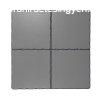 Tnyraltt Versa Szrke Kermia (20 x 20 cm) MOST 4741 HEL