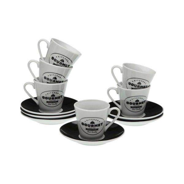 6 Csésze Alátéttel Készlet Versa Gourmet Porcelán MOST 14208 HELYETT 7077
Ft-ért!
