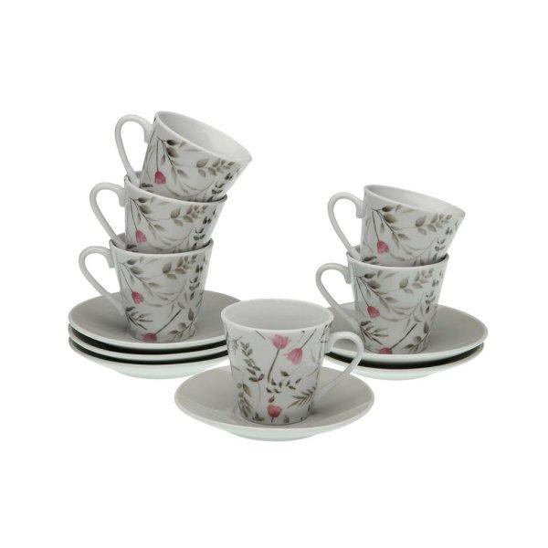 6 Csésze Alátéttel Készlet Versa Caprice Porcelán MOST 14208 HELYETT 7077
Ft-ért!