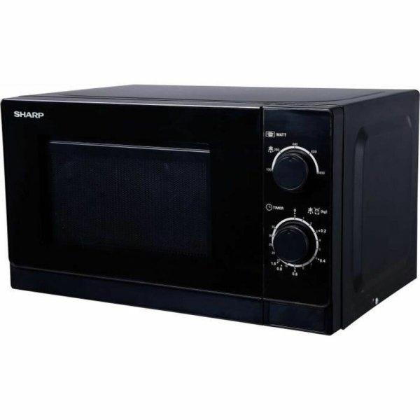 Mikrohullámú Sharp R200BKW Fekete 800 W 20 L MOST 87405 HELYETT 67506 Ft-ért!