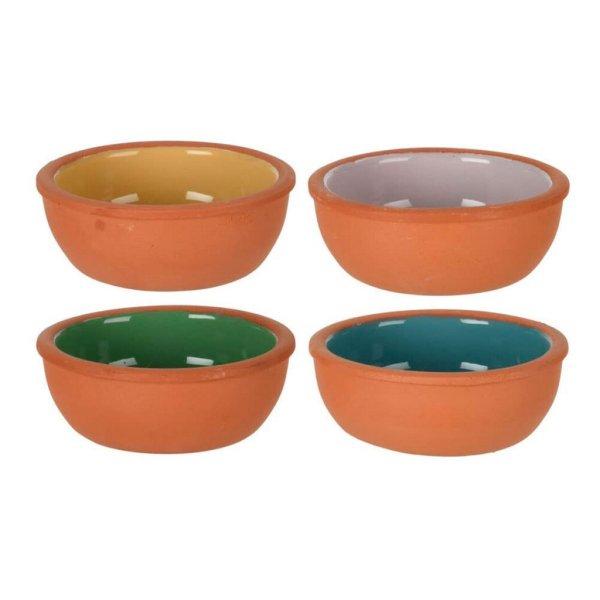 Tálkészlet Excellent Houseware Főtt agyag Előétel Terrakotta 4 Darabok 150
ml Ø 10,4 x 4,2 cm MOST 6489 HELYETT 3638 Ft-ért!