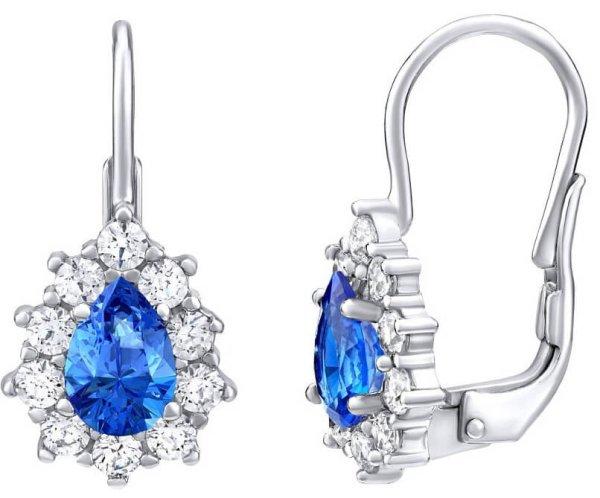 Silvego Ezüst fülbevalók átlátszó Swarovski® cirkónium kővel
SILVEGO31866M