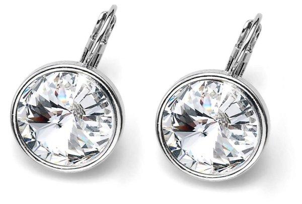 Oliver Weber Ezüst fülbevaló Swarovski kristállyal Fun Crystak 9939-001