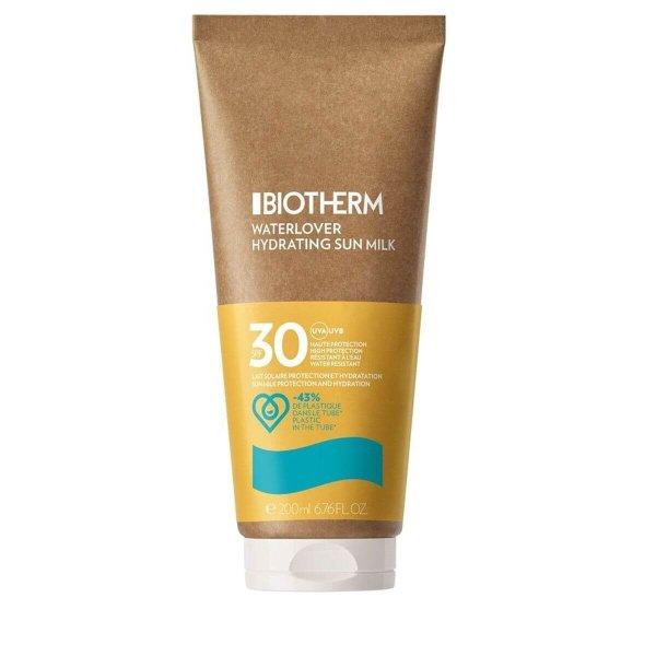 Biotherm Napvédő hidratáló tej SPF 30 Waterlover (Hydrating Sun Milk) 200 ml